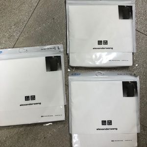 Alexander Wang x UNIQLO 2019  AIRism white T